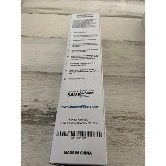 RENEW 9010BRNW-S premium refrigerator water filters  NWT - Picture 5 of 5